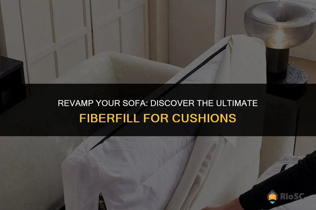 best fiberfill for sofa cushions