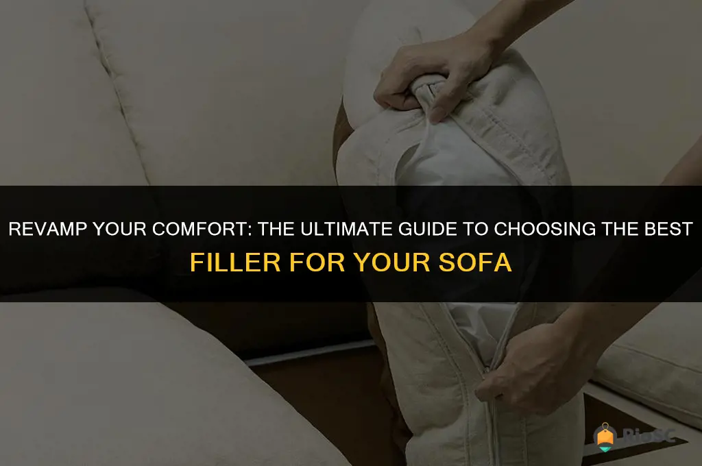 best filler for a sofa