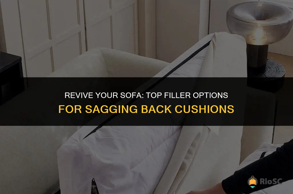 best filler for sofa back cushions