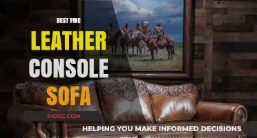 Luxury Redefined: The Ultimate Guide to the Best Fine Leather Console Sofas for Your Home
