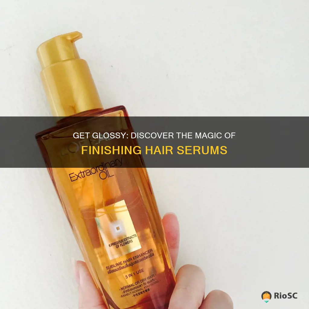 best finishing hair serum