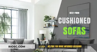 Ultimate Comfort: A Roundup of the Best Firm Cushioned Sofas for Your Living Space