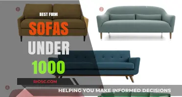 Ultimate Guide to the Most Comfortable Firm Sofas Under $1000