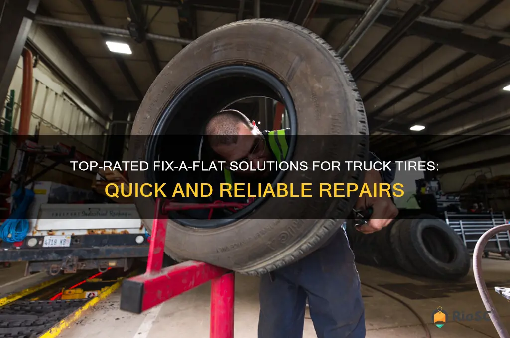 best fix a flat for truck tires