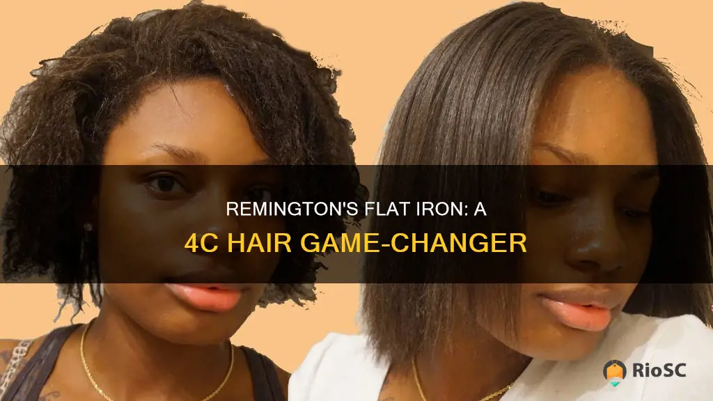 best flat iron 4c hair remington