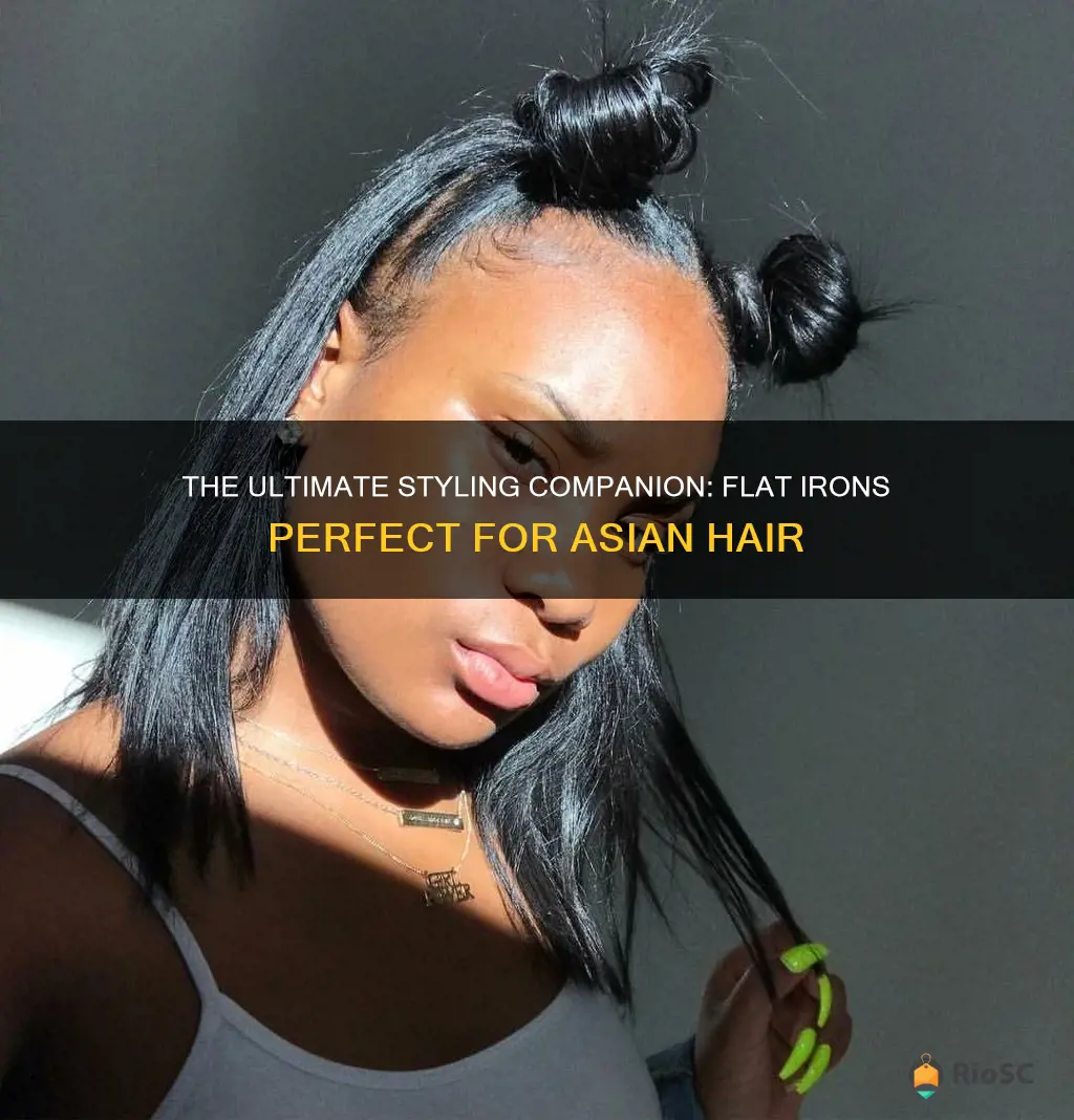 best flat iron asian hair