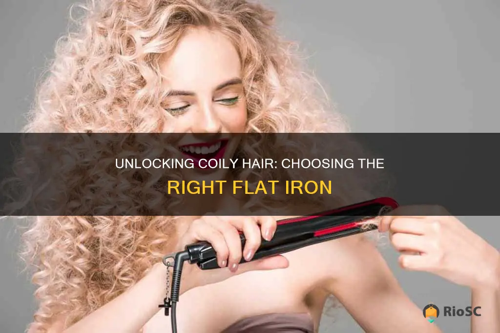 best flat iron for coily hair