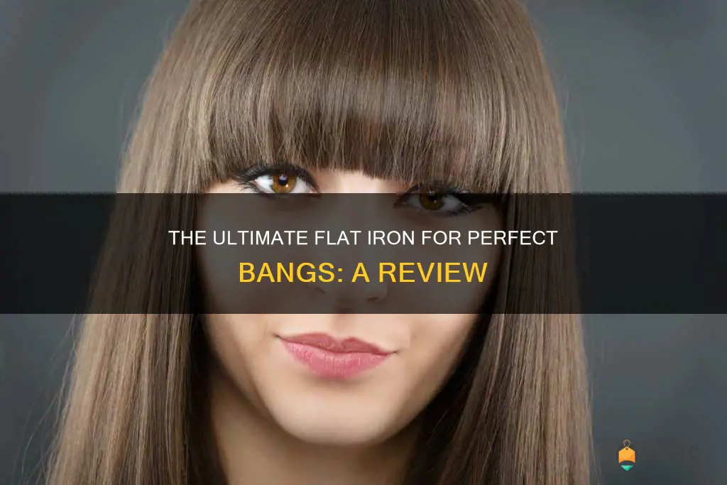 best flat iron for hair bangs