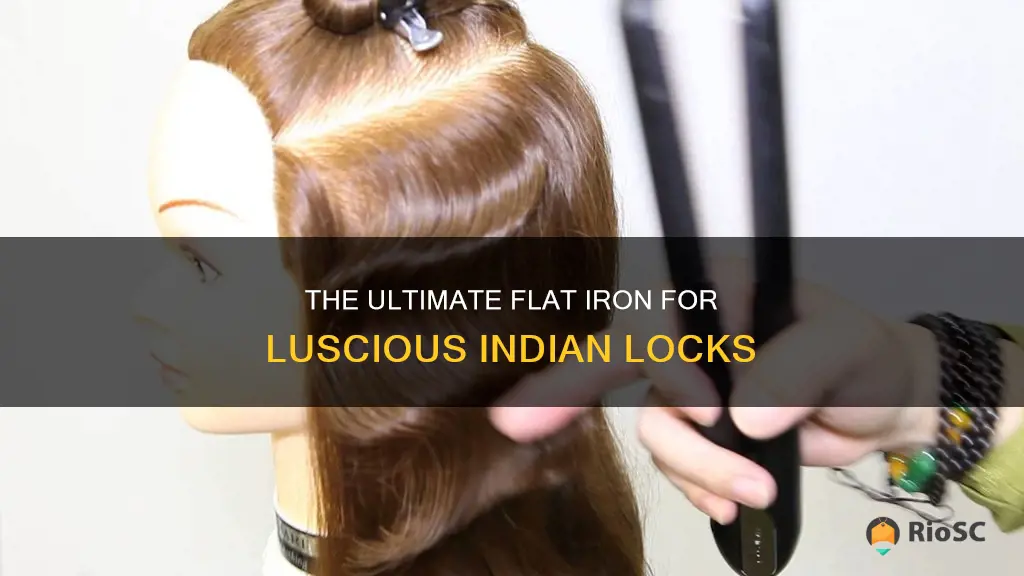 best flat iron for indian hair