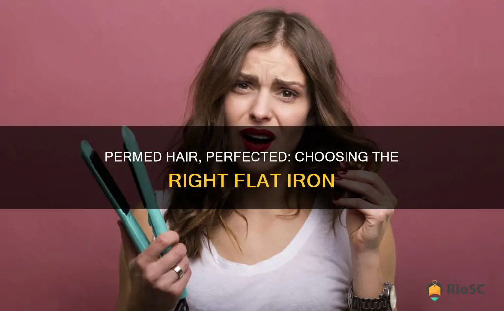 best flat iron for permed hair