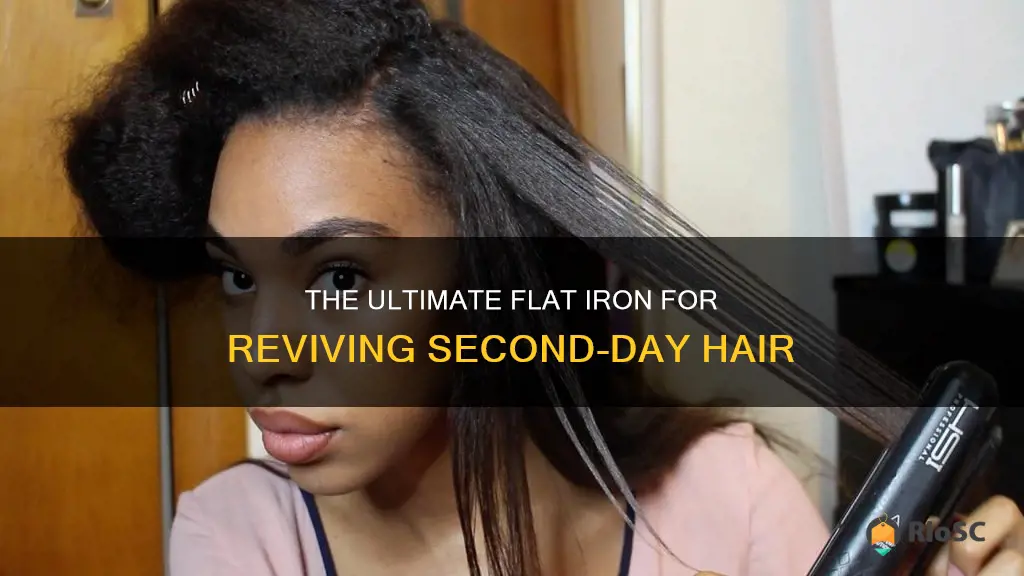 best flat iron for second day hair