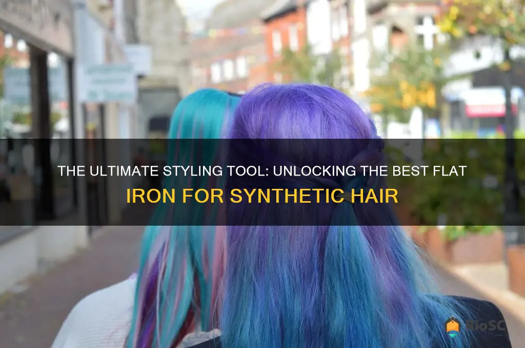 best flat iron for synthetic hair