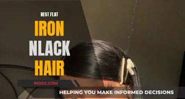 The Ultimate Styling Tool: Flat Iron Techniques for Perfectly Straight Black Hair