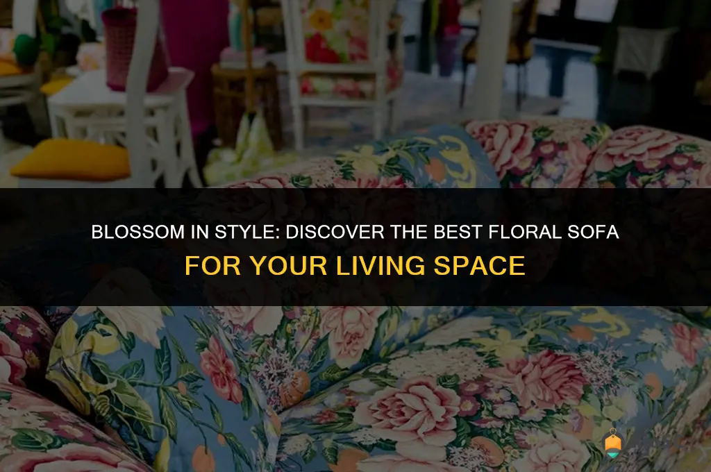 best floral sofa