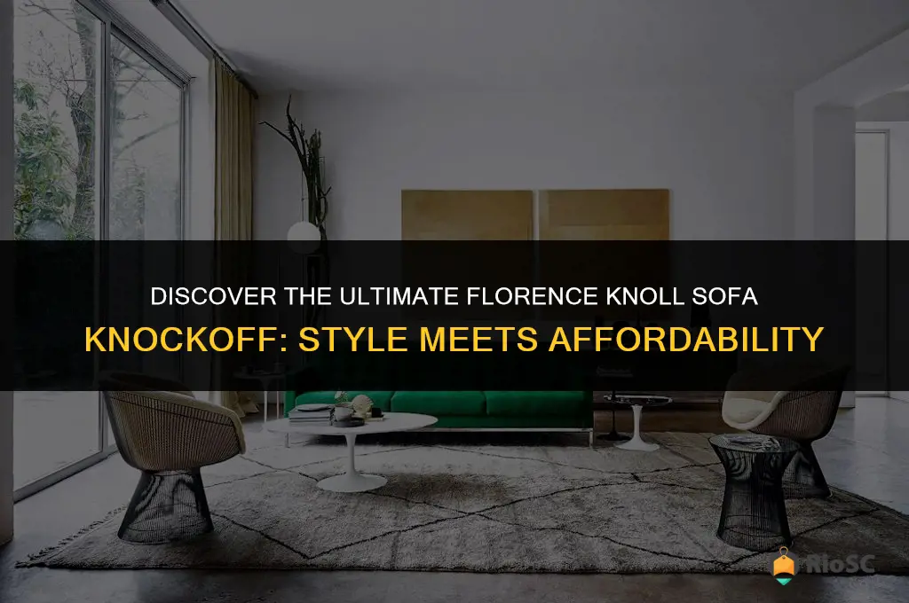 best florence knoll sofa knockoff