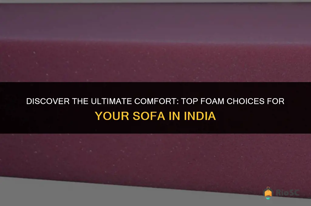 best foam for sofa india