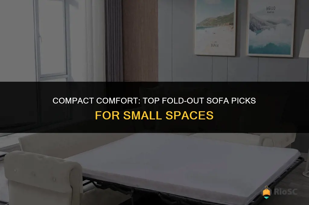 best fold out sofa small space