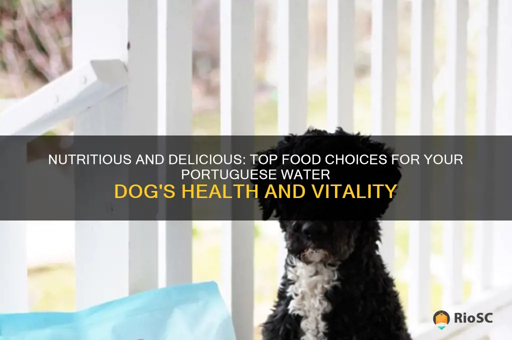 best food for portuguese water dog
