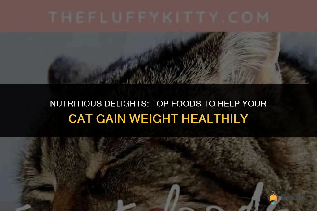 best food to fatten up a cat