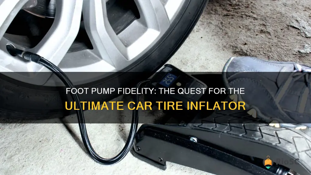 best foot pump for car tires