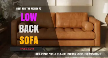 Ultimate Comfort on a Budget: The Top 72-Inch Low Back Sofa Picks for Your Home