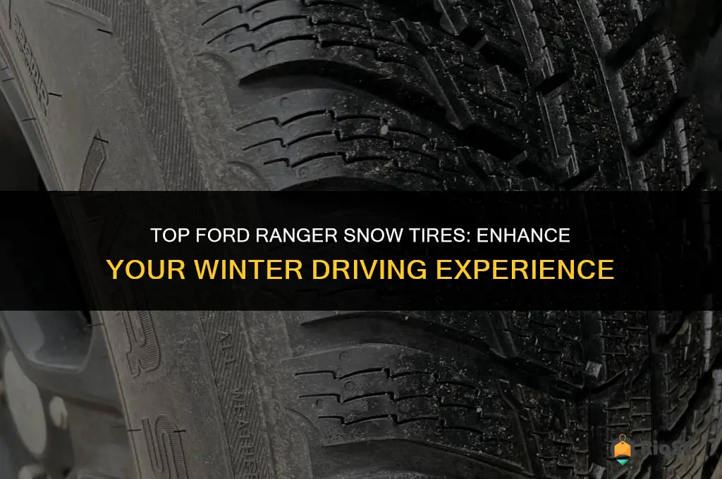 best ford ranger snow tires