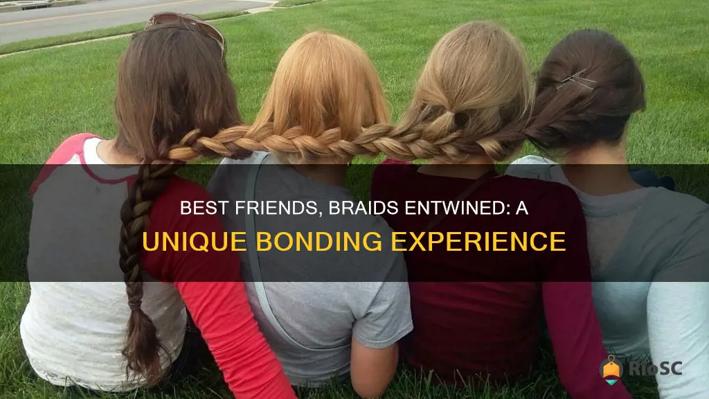 best friends hair braided together