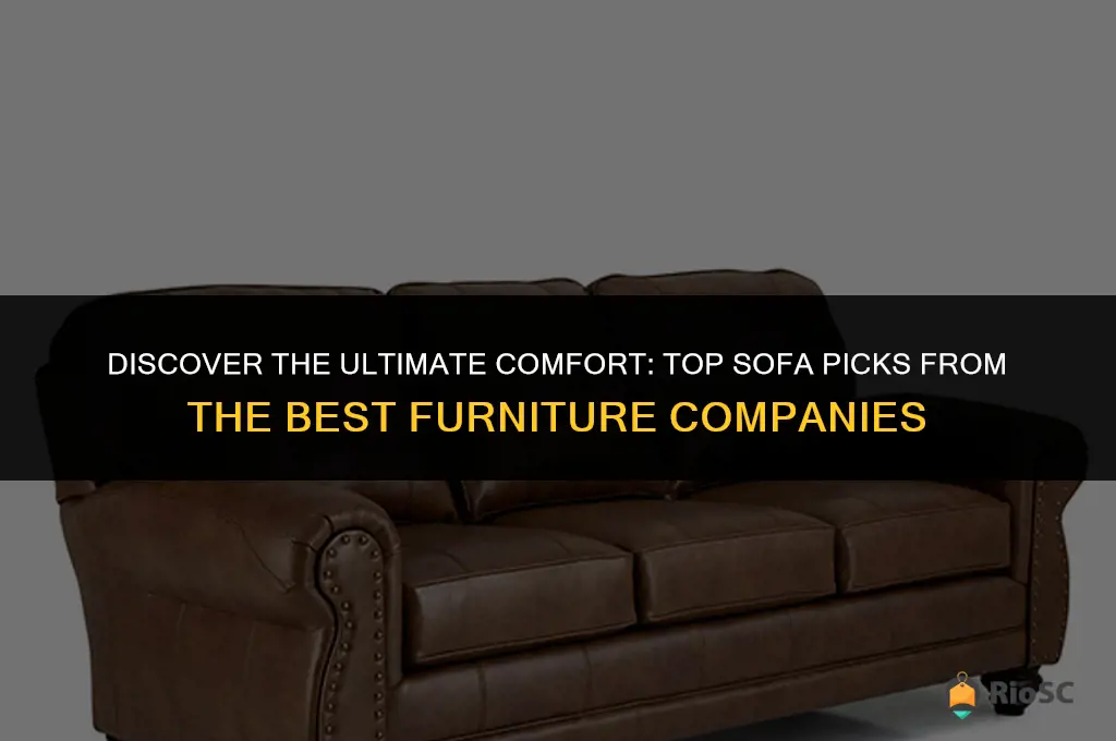 best furniture company sofa