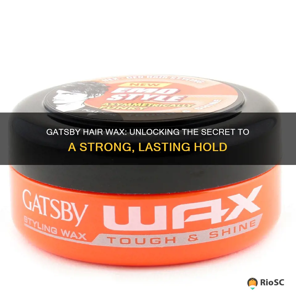 best gatsby hair wax for strong hold