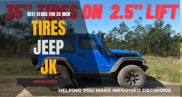 Top-notch Gears for 35-inch Tires: Elevating Your Jeep JK's Performance