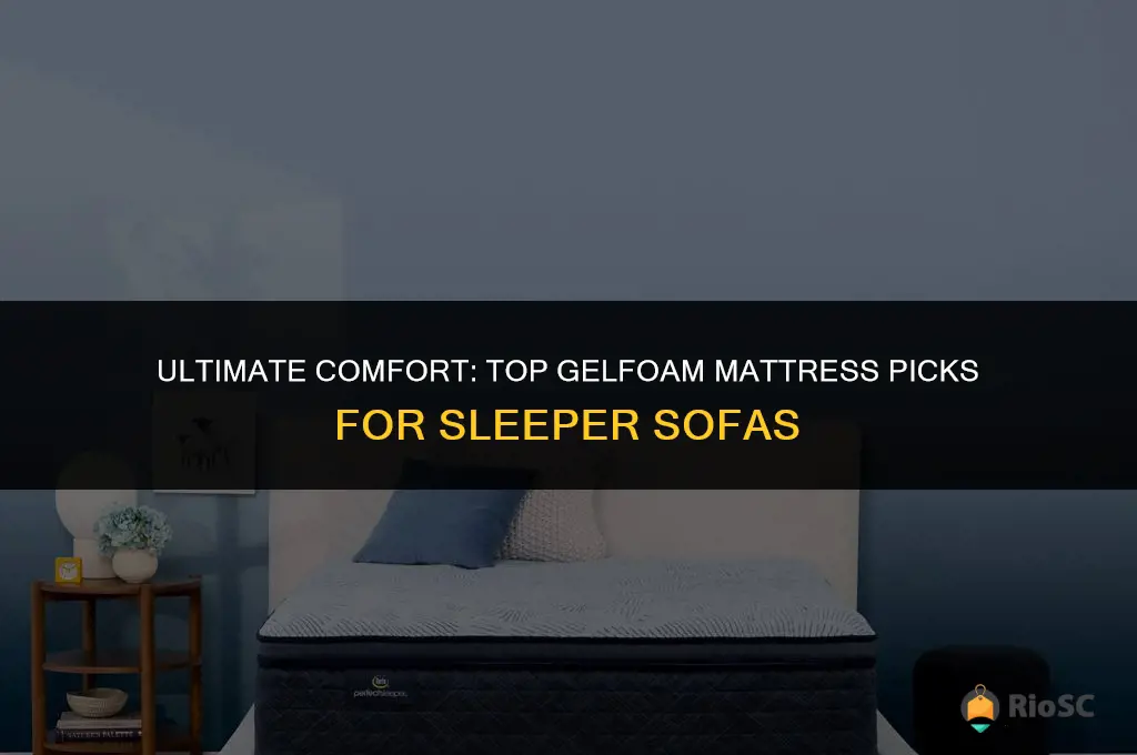 best gelfoam mattress to put into sleeper sofas