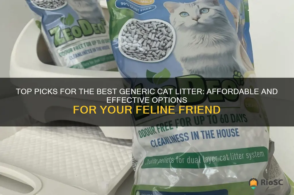 best generic cat litter