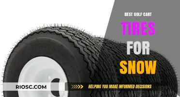Top Golf Cart Tires for Snowy Terrains: A Comprehensive Guide