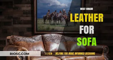 Top-Quality Leather Options for Your Dream Sofa: A Comprehensive Guide