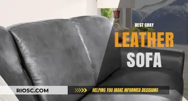 Discover the Ultimate Comfort: Our Top Pick for the Best Gray Leather Sofa