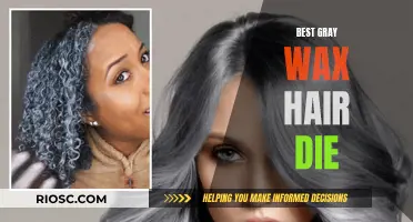 Gray Wax Hair Dye: Embrace the Silver Fox Within