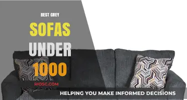 Stylish and Affordable: Top Grey Sofas Under $1000
