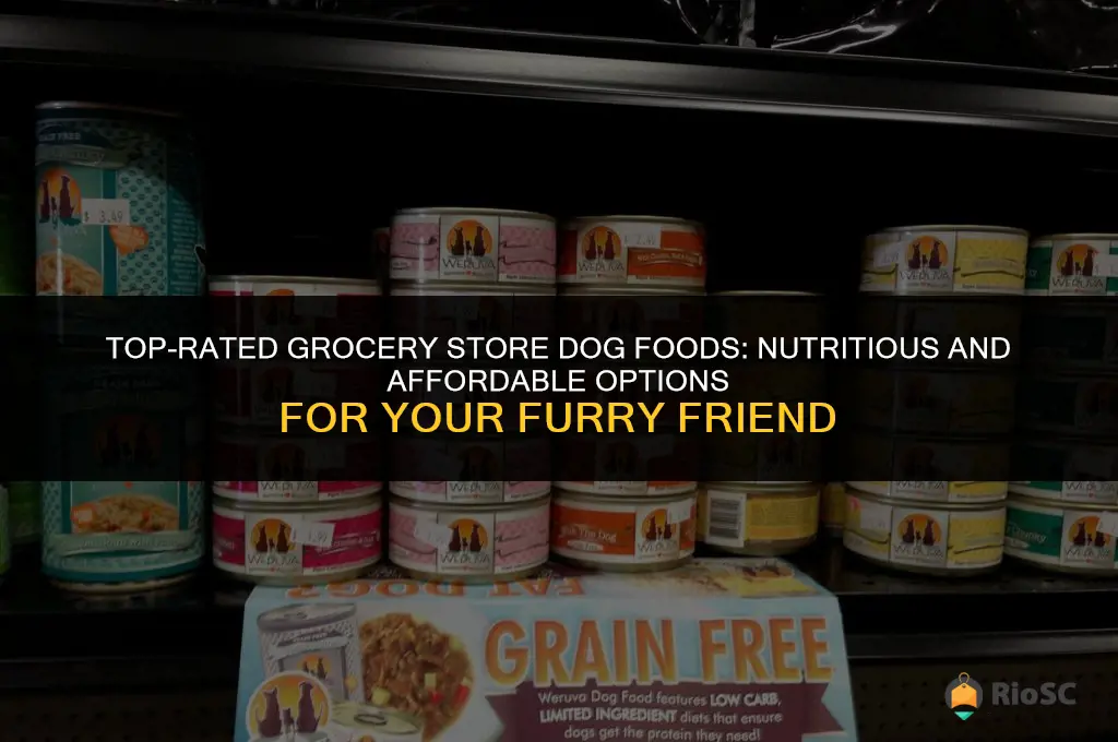 best grocery store dog food