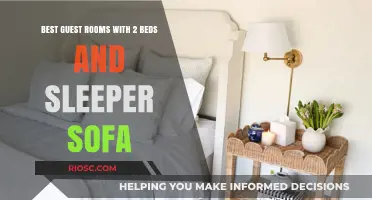 Cozy Accommodations: Top Picks for Guest Rooms Featuring Two Beds and a Sleeper Sofa