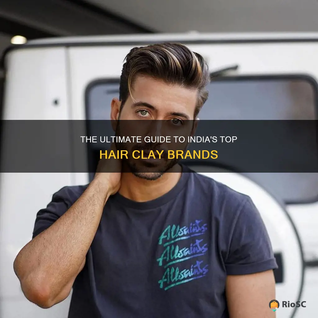 best hair clay brand in india