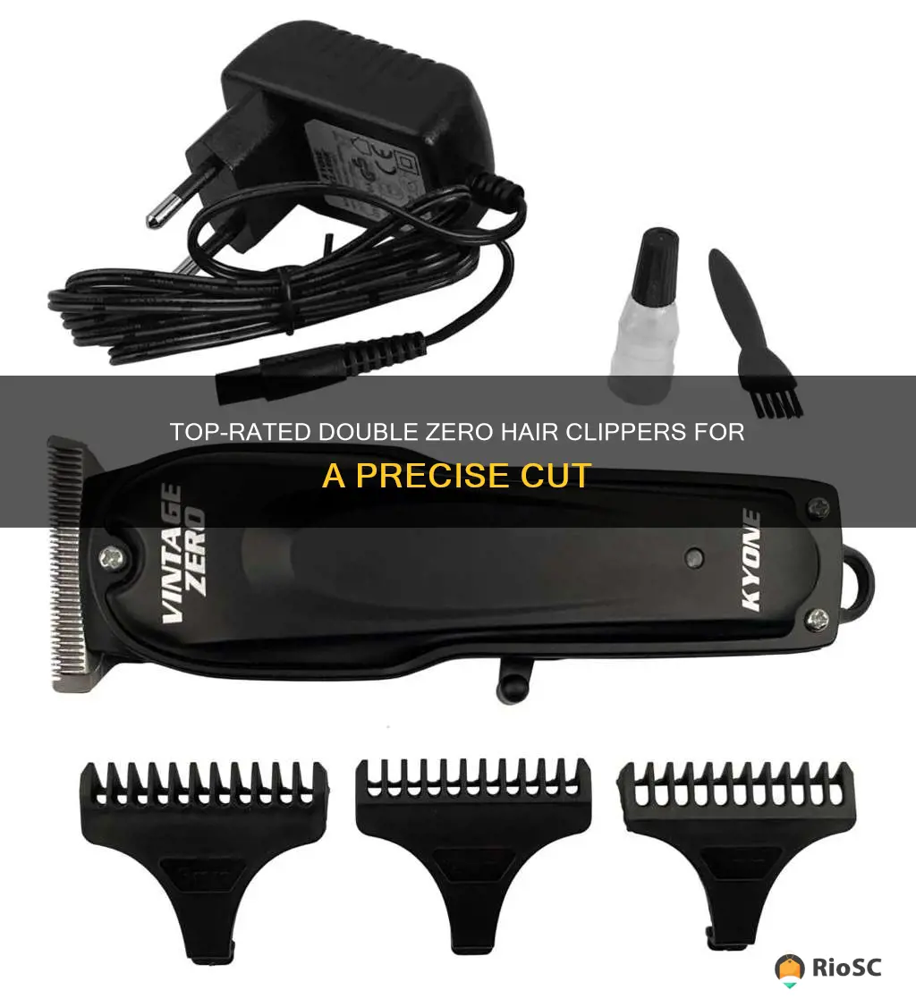 best hair clippers for double zero