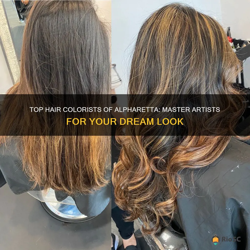 best hair colorist in alpharetta ga