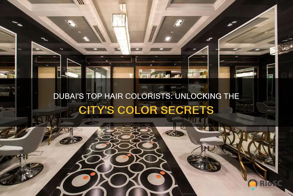 best hair colorist in dubai