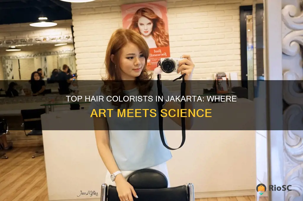 best hair colorist jakarta