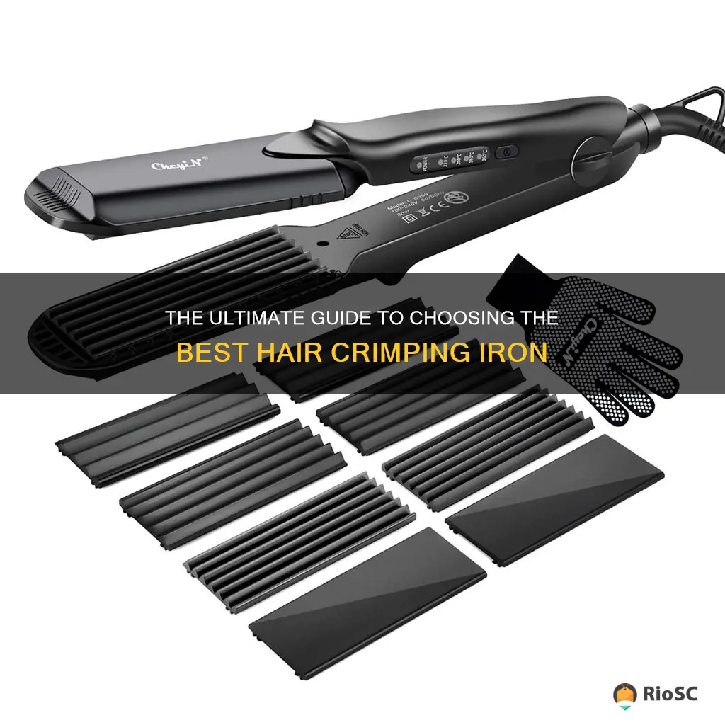 best hair crimping iron