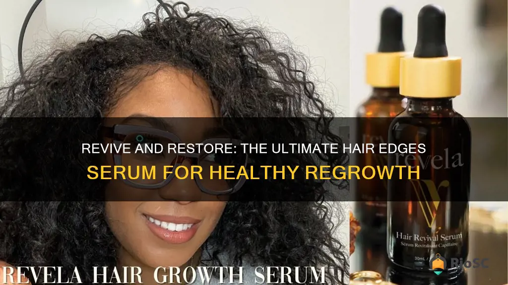 best hair edges serum to regrow edges