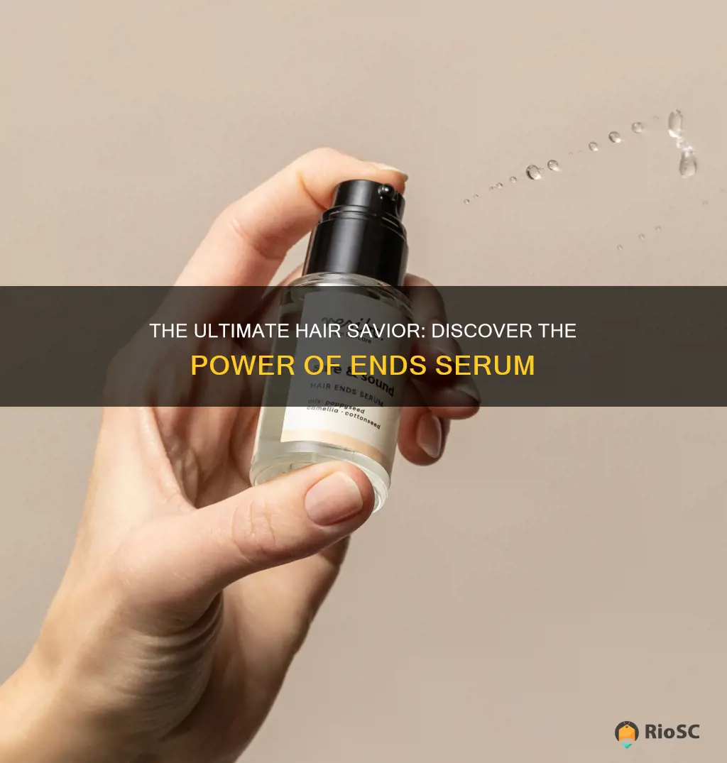 best hair ends serum