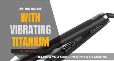 The Ultimate Vibrating Titanium Hair Iron: Smooth, Shiny, and Healthy Styles