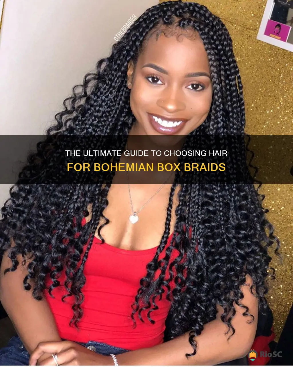 best hair for bohemian box braids