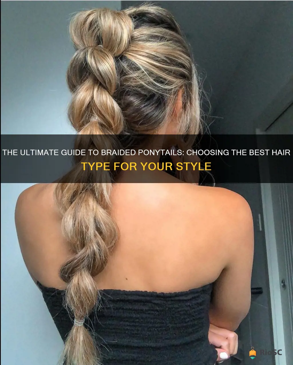 best hair for braided ponytail